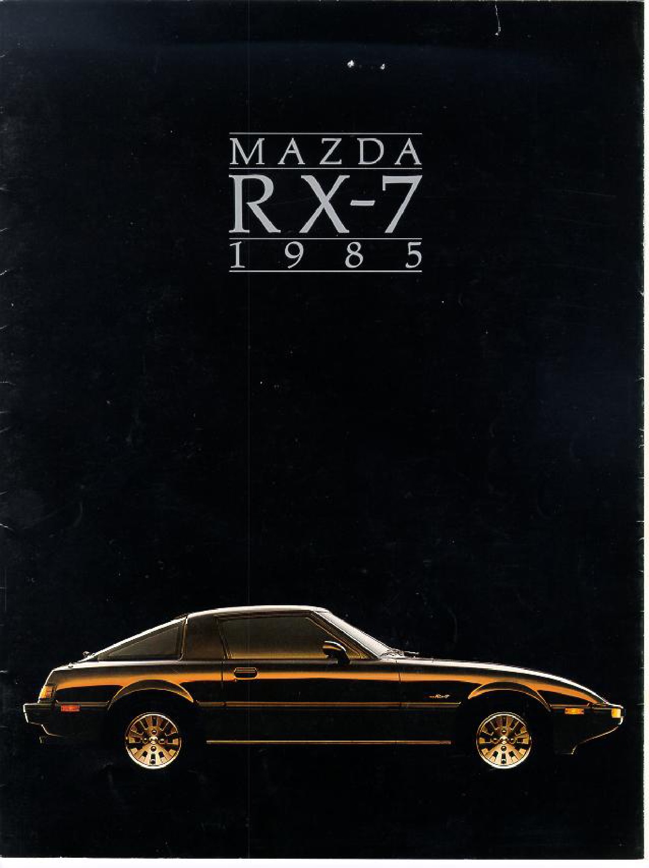 1985 Mazda RX7 Brochure